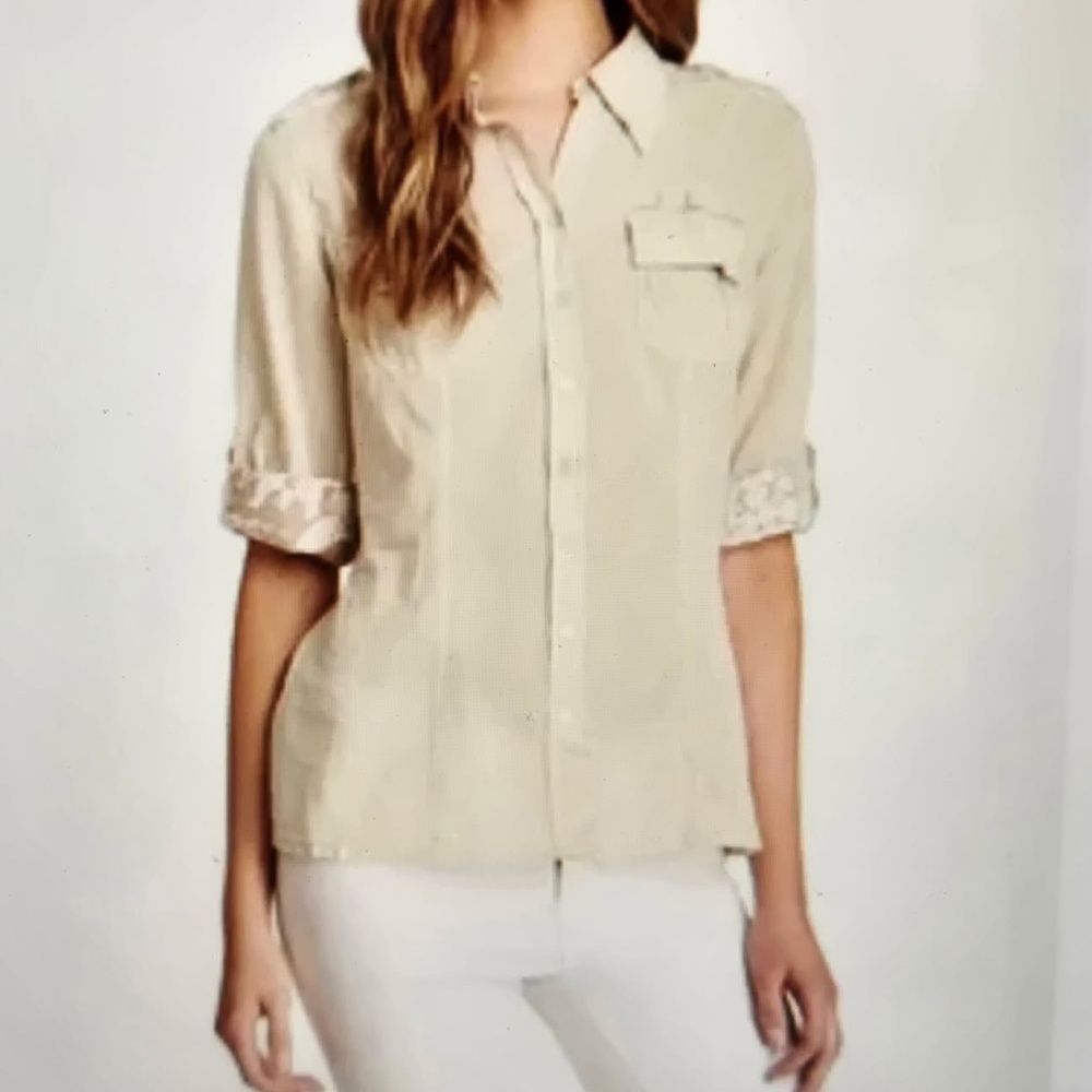 Da-Nang lightweight Button Up Shirt  S